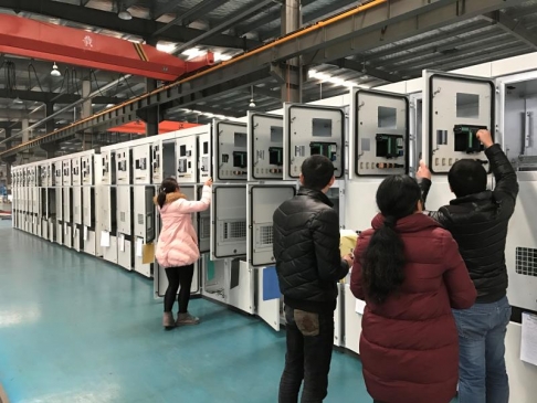 江苏长江电器股份有限公司安装现场