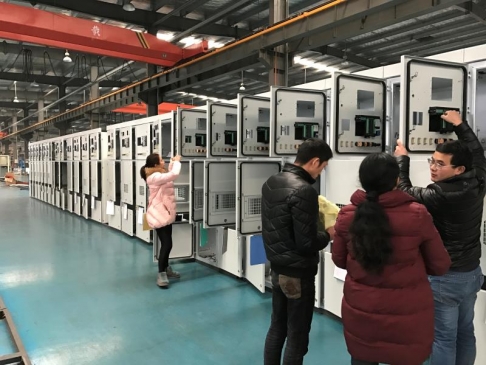 江苏长江电器股份有限公司安装现场